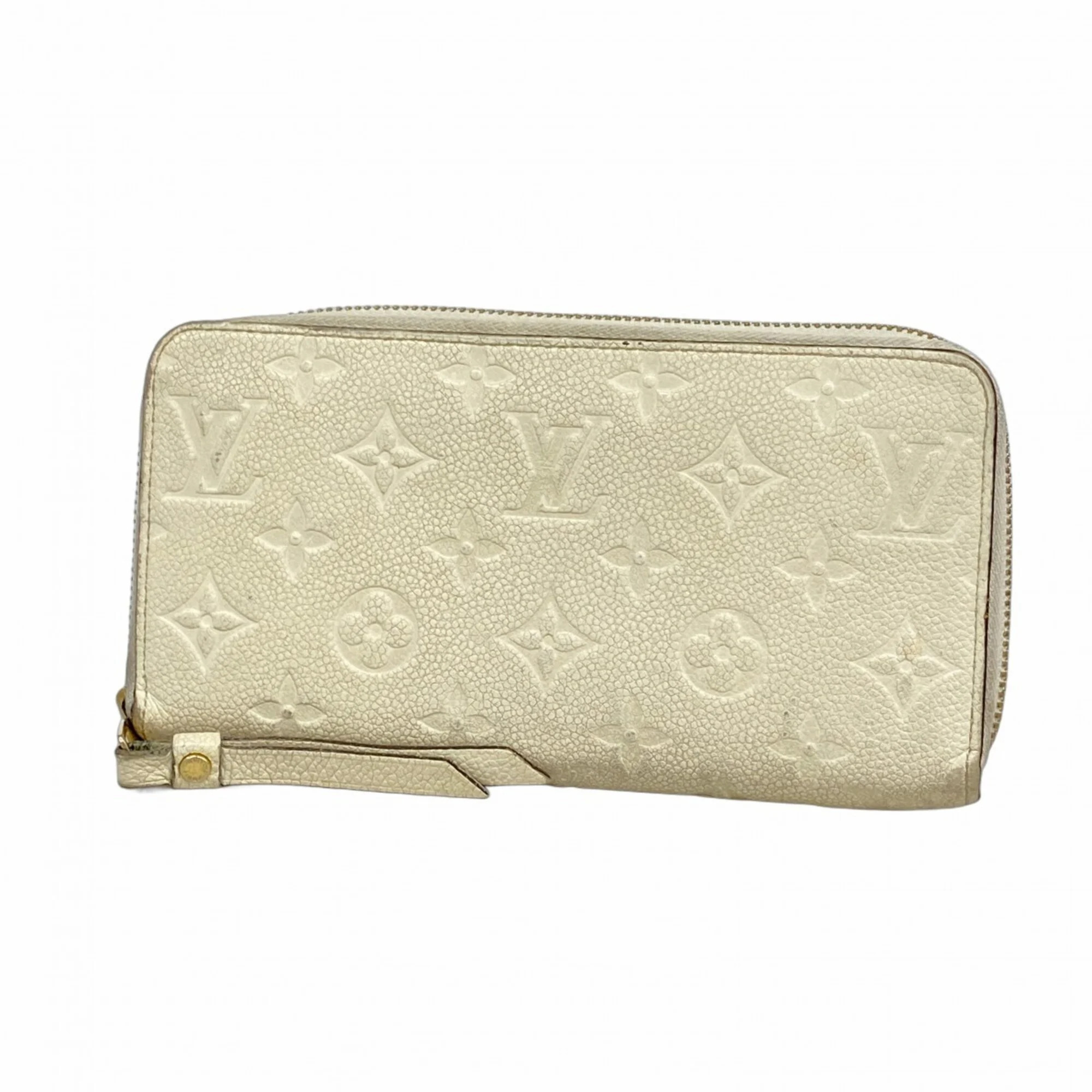 Louis Vuitton Monogram Empreinte Zippy Wallet M60546 Neige (Women's)